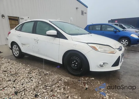 2012 Ford Focus Se from USA, damaged, VIN 1FAHP3F23CL216488